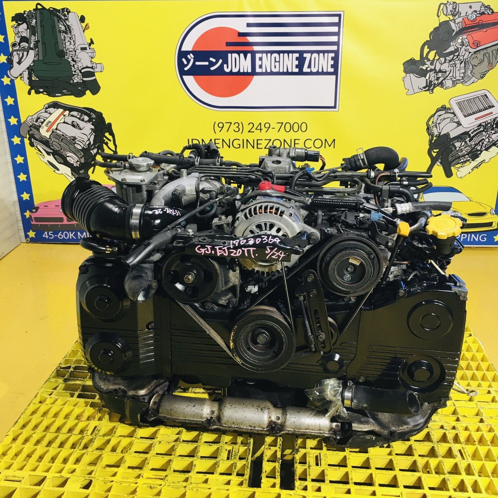 SUBARU LEGACY GT (2004-2005) 2.0L TURBO JDM ENGINE ACTUAL SWAP 