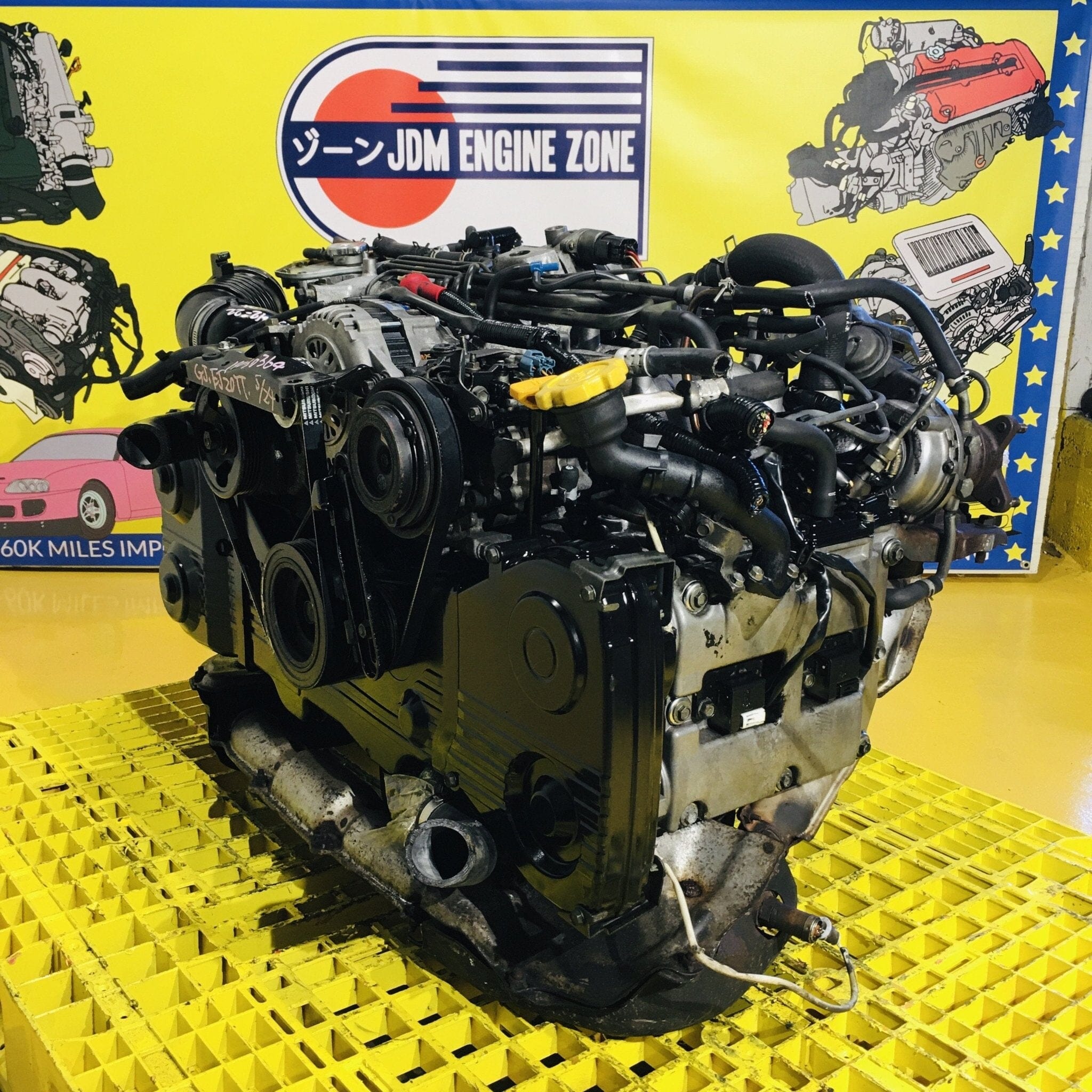 SUBARU LEGACY GT (2004-2005) 2.0L TURBO JDM ENGINE ACTUAL SWAP 